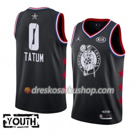 Dječji NBA Dres Boston Celtics Jayson Tatum 0 2019 All-Star Jordan Brand Crna Swingman